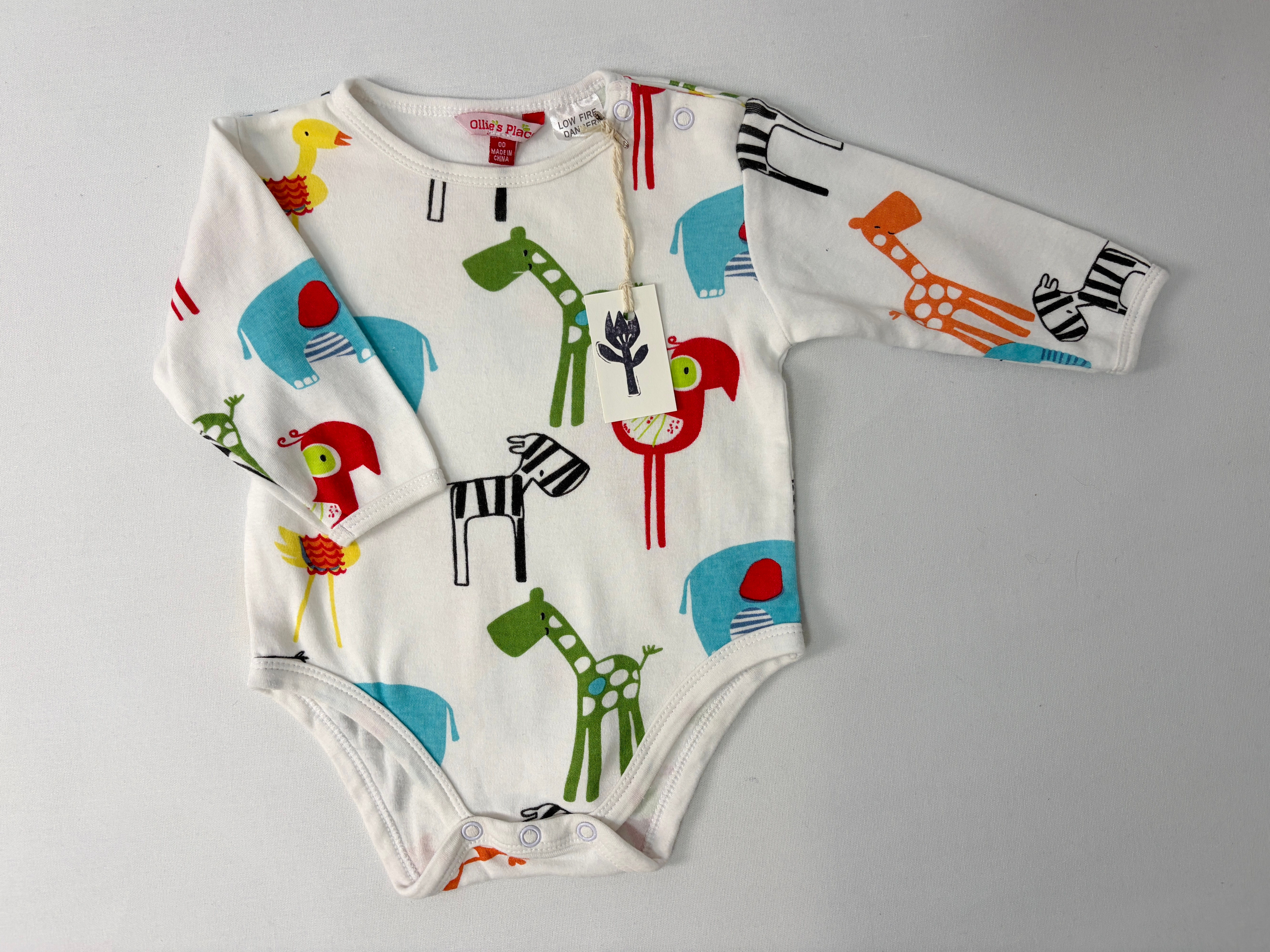 LITTLE BODYSUIT: 3 - 6 months