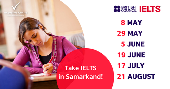 Take IELTS in Samarkand!