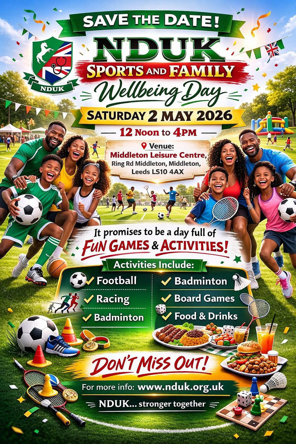 NDUK Sports Day 2026 (Family Fun & Kids Quiz)