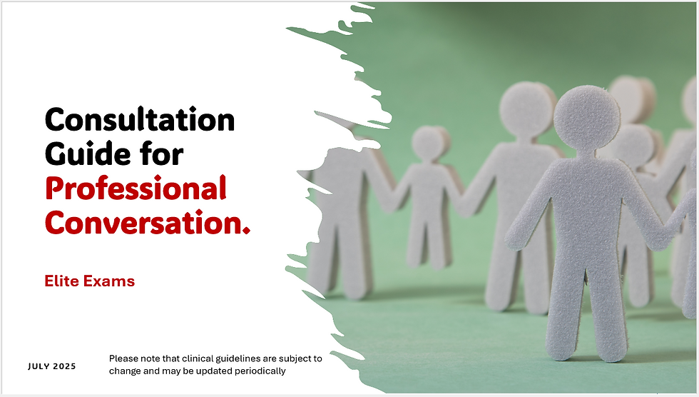 Consultation Guide: Professional Conversations with Healthcare Colleagues.