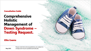 Consultation Guide: Down Syndrome Test Request in Primary Care.