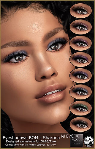 Sharona eyesadows BOM