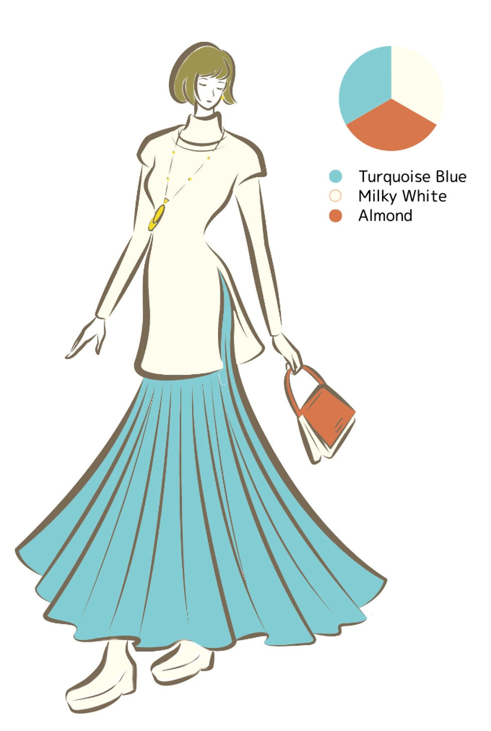 サムネイル： SPRING コーディネートカラーチャート 大人の色図鑑（PDF版）