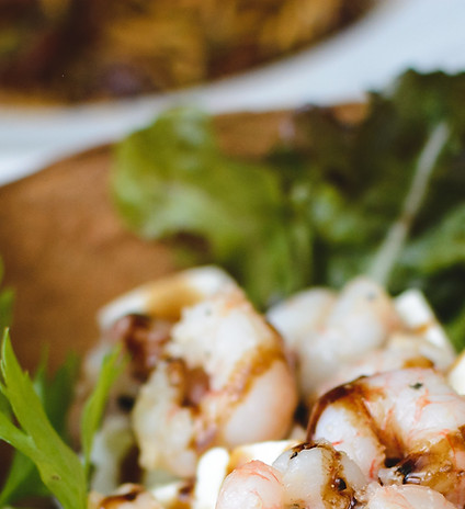 Salad with Shrimps and Feta