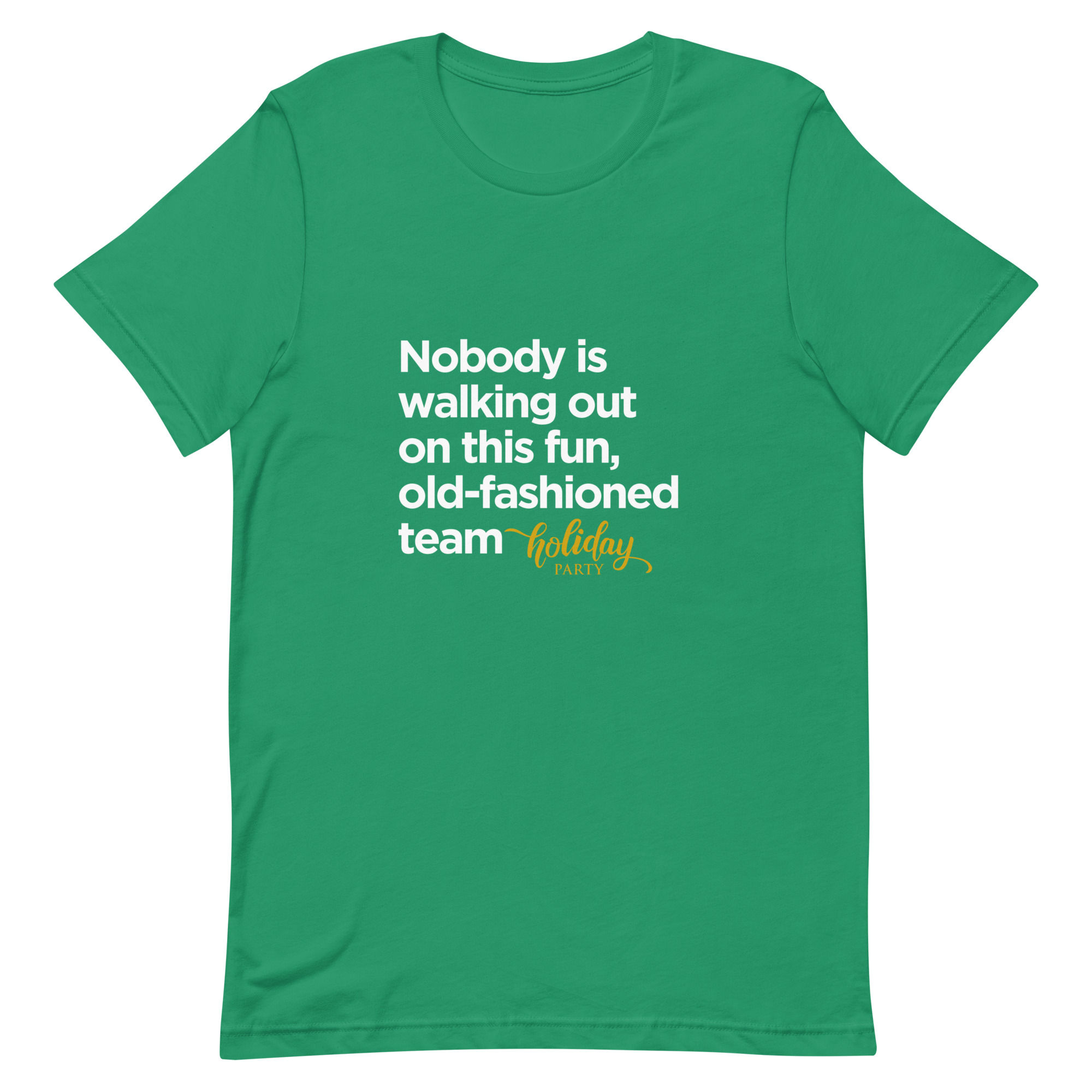 Old Fashioned Team Holiday Party- Unisex t-shirt