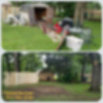 Schott Services 317-784-8760 with a barn full of junk removed from a backyard.