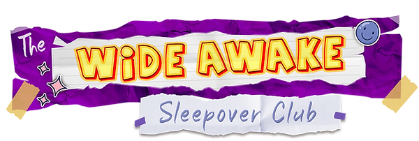 Wide Awake Club Sleep over tents party logo.png