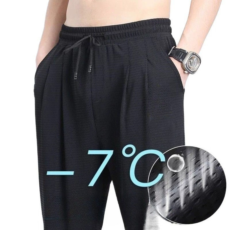 Miniatura:  Calças Masculinas de Secagem Rápida, Leves, para Caminhada, Corrida, Treino, Re