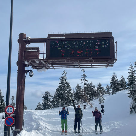 良い雪求める3日間