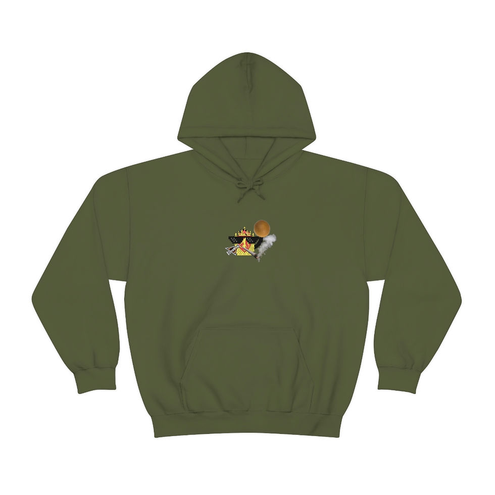 Miniatyrbilde:  NuclearOof Unisex Heavy Blend™ Hooded Sweatshirt