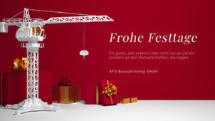AFS Baucontrolling wünscht frohe Festtage
