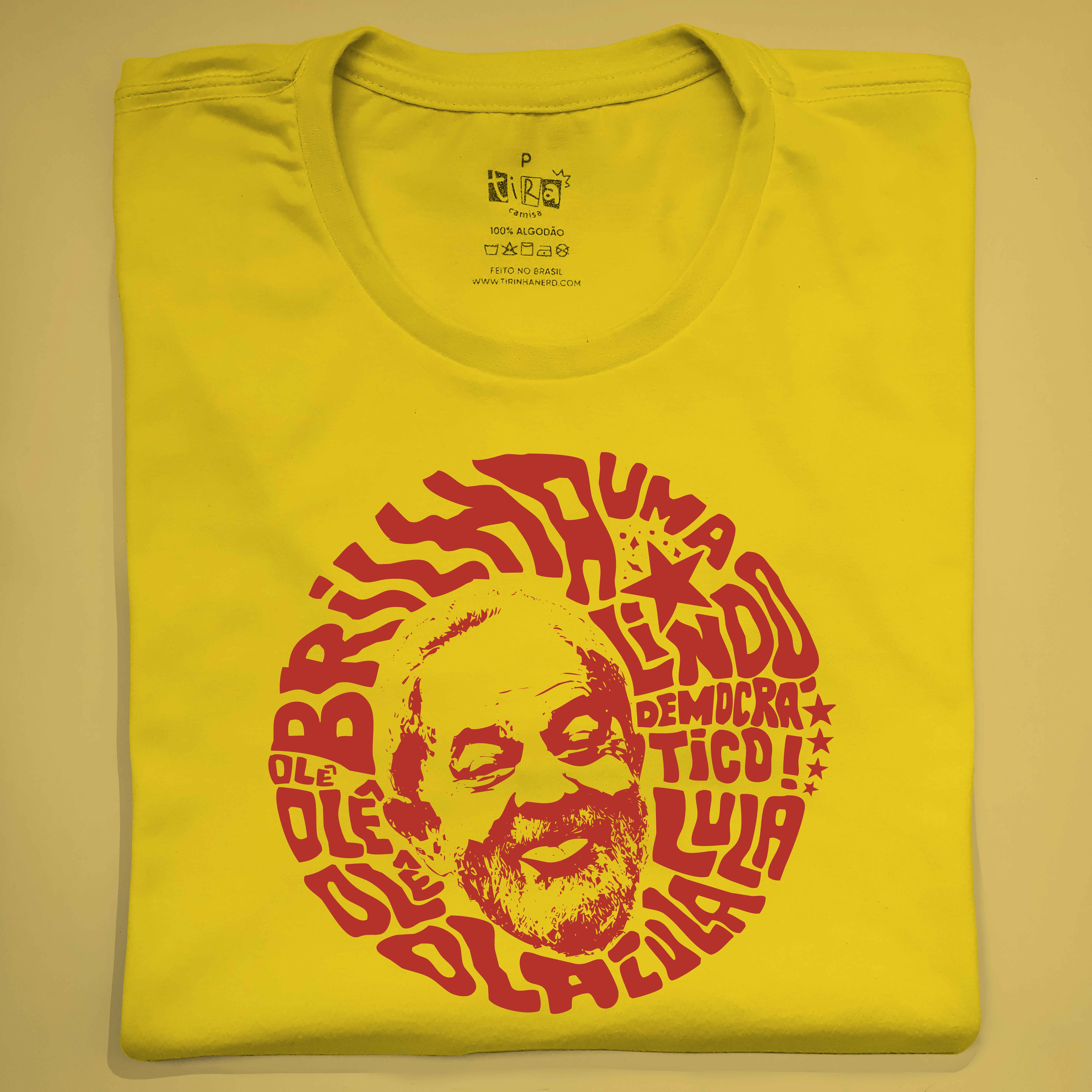 Camiseta Lula lá...