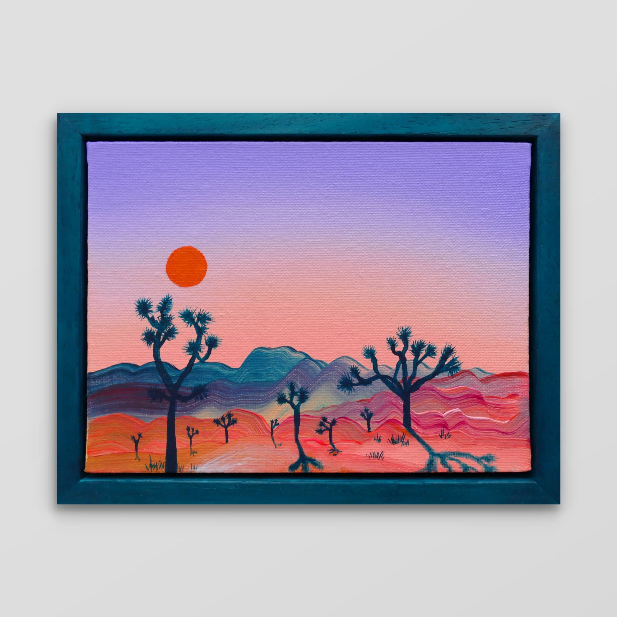 JOSHUA TREES AT SUNDOWN