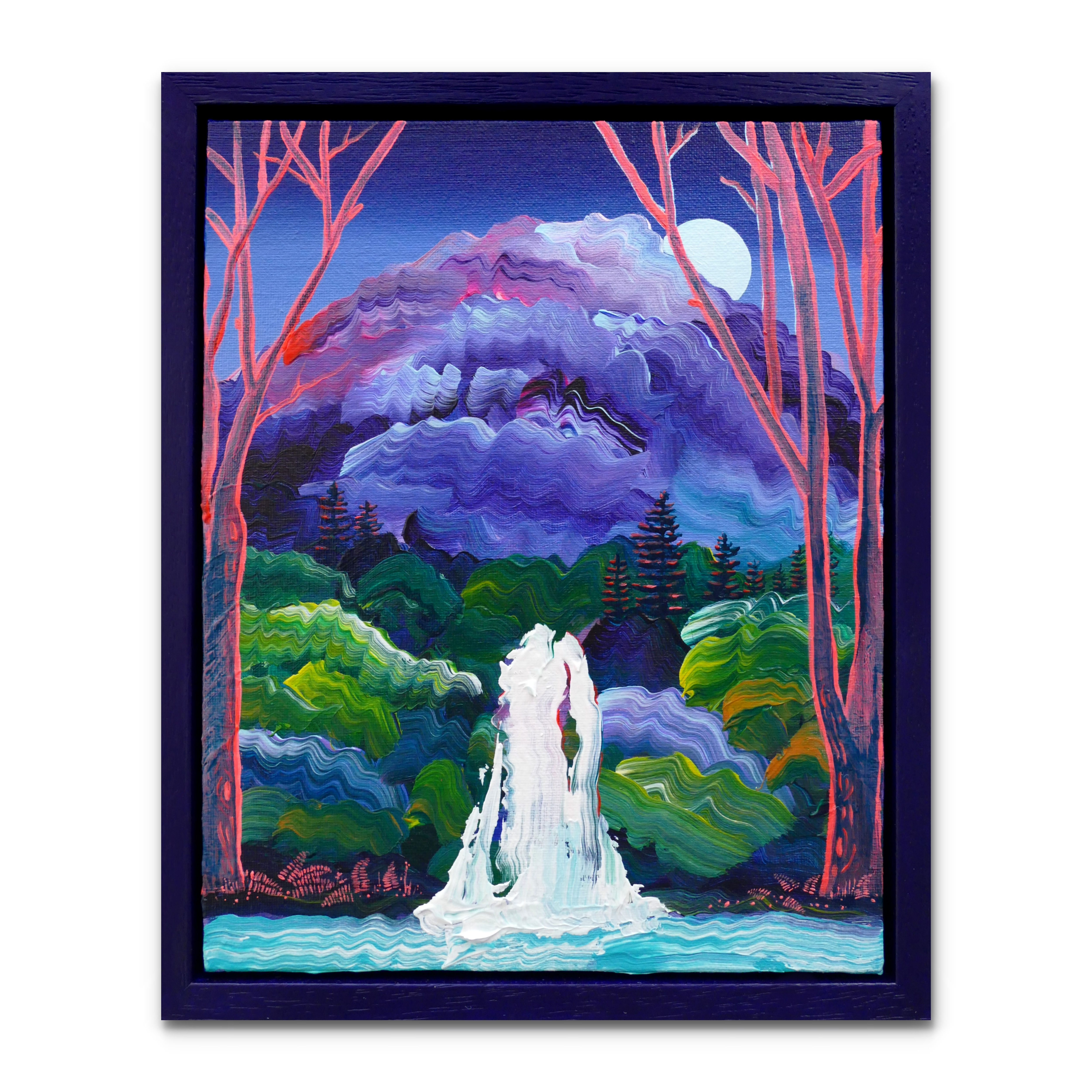 THE SOUND OF WATER AT NIGHT