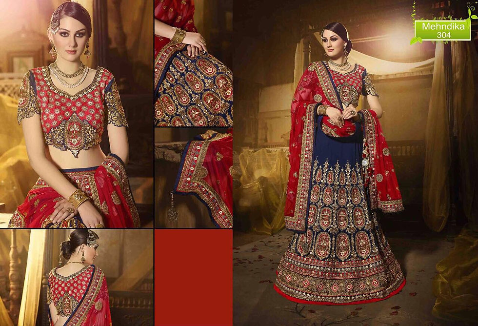 Thumbnail: MEHNDIKA BRIDAL LEHENGA