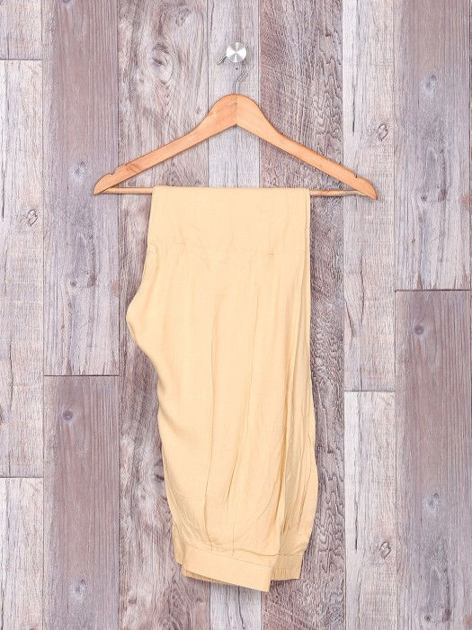 Thumbnail: DESIGNER TWO PIECE OLIVE AND CREAM HUE SILK WEDDING INDO WESTERN