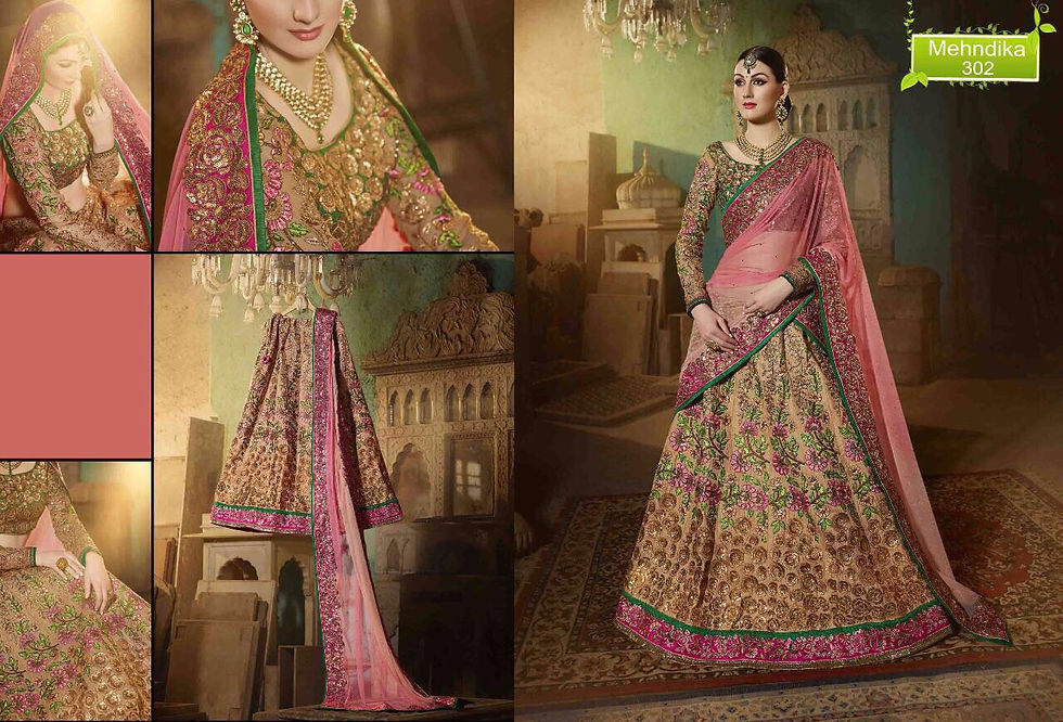 Thumbnail: MEHNDIKA BRIDAL LEHENGA