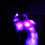 Thumbnail: Faux Fur Light Up Boa Scarf - White Fur with Purple LED Lights