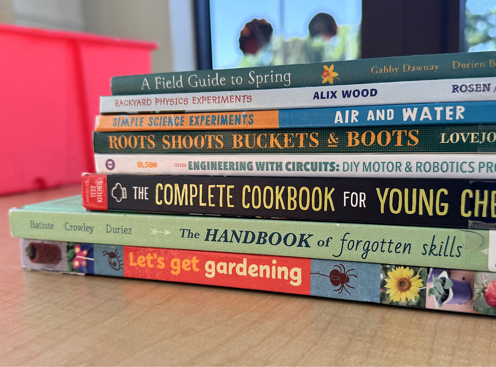 Projects and Activities: 10 Open-and-Go Books That Do the Work For Me - No Planning, No Stress.