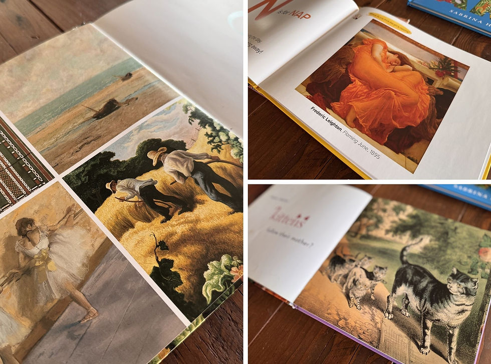 Why I Started Reading Fine Art Books to My Preschoolers (And Why I'll Never Stop)
