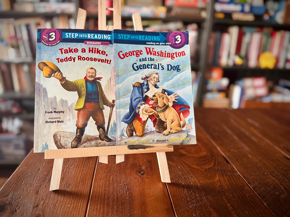 How a stack of beginner-reader biographies turned my son into the kid who corrects me about Abe Lincoln at dinner