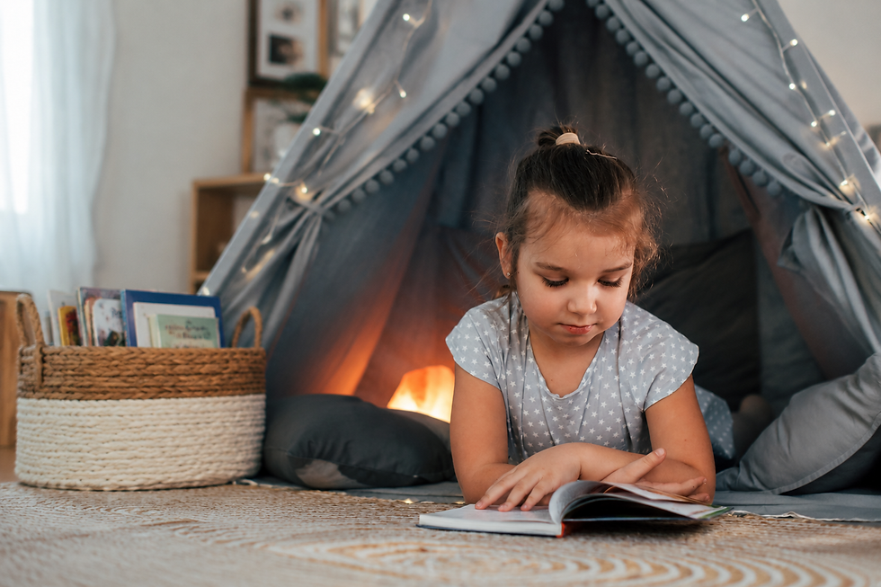 The Homeschool Room Idea That Changed Everything: Our Indoor Reading Tent