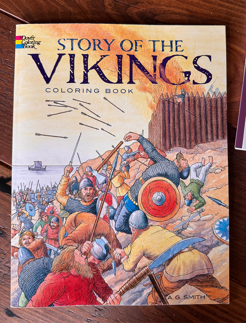 Vikings Coloring Book