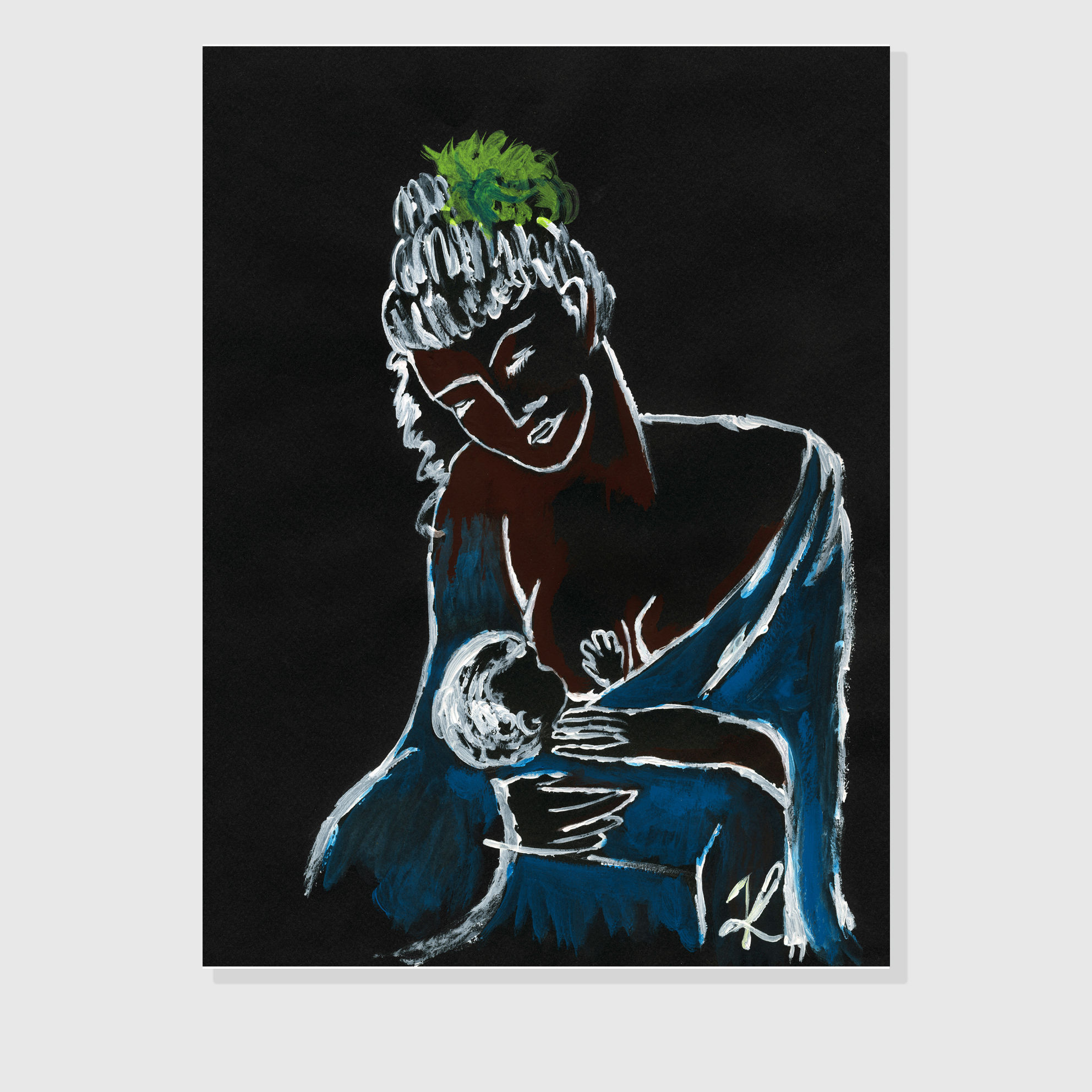 MY MATERNITY (PABLO PICASSO)  - ORIGINAL PAINTING