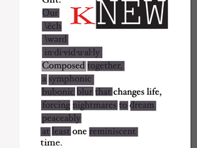 Author, Spoken Word Artist, TL Sanders creates something "kNew"