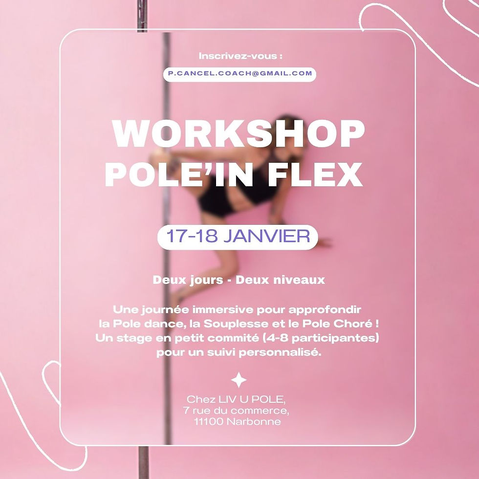 WORK SHOP Débutant