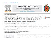 Múltiples estudios avalan el Plasma Rico en Plaquetas