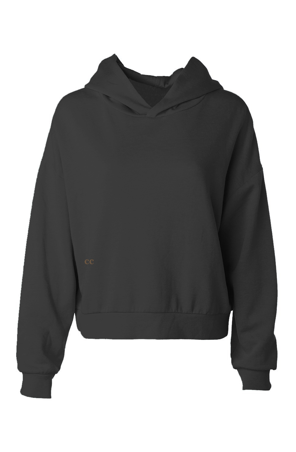 Thumbnail: Follow Your True North hip height hoodie Charming Cow Collection