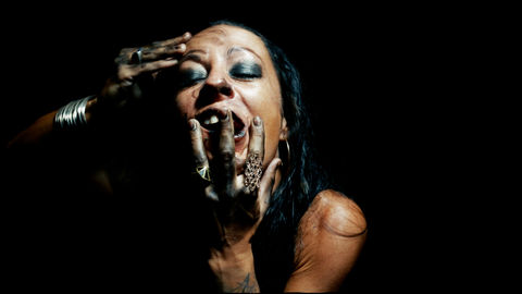 Actress performing a scene from the music video “Victory Makes History” directed by Acid Thermal for SNTS.