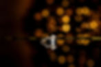 Diamond engagement ring with bokeh lights background