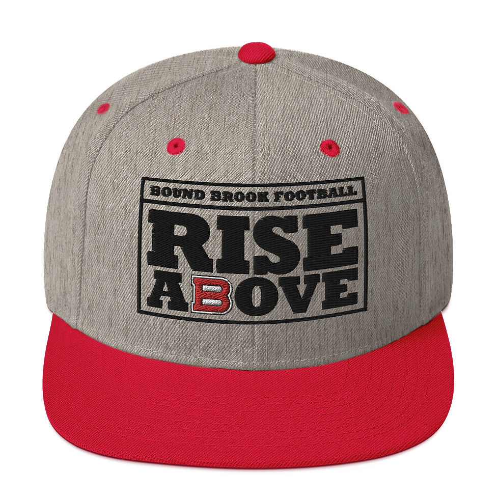 Thumbnail: Rise Above (black) Snapback Hat