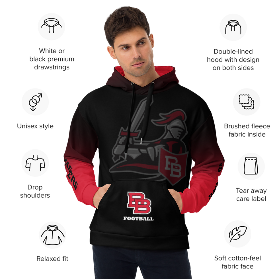 Thumbnail: "Double B" Unisex Hoodie