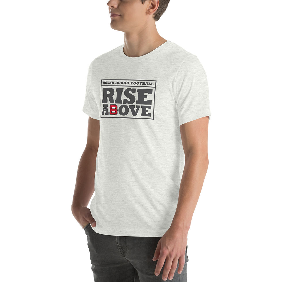 Thumbnail: Rise Above (grey) Unisex T-shirt