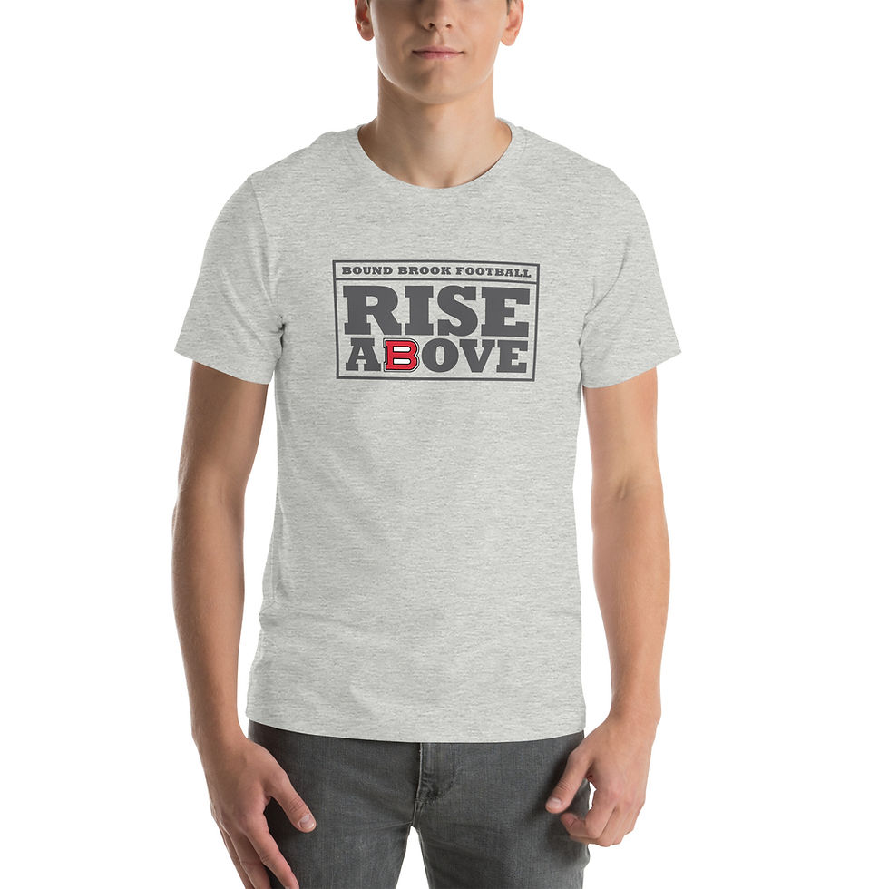 Thumbnail: Rise Above (grey) Unisex T-shirt