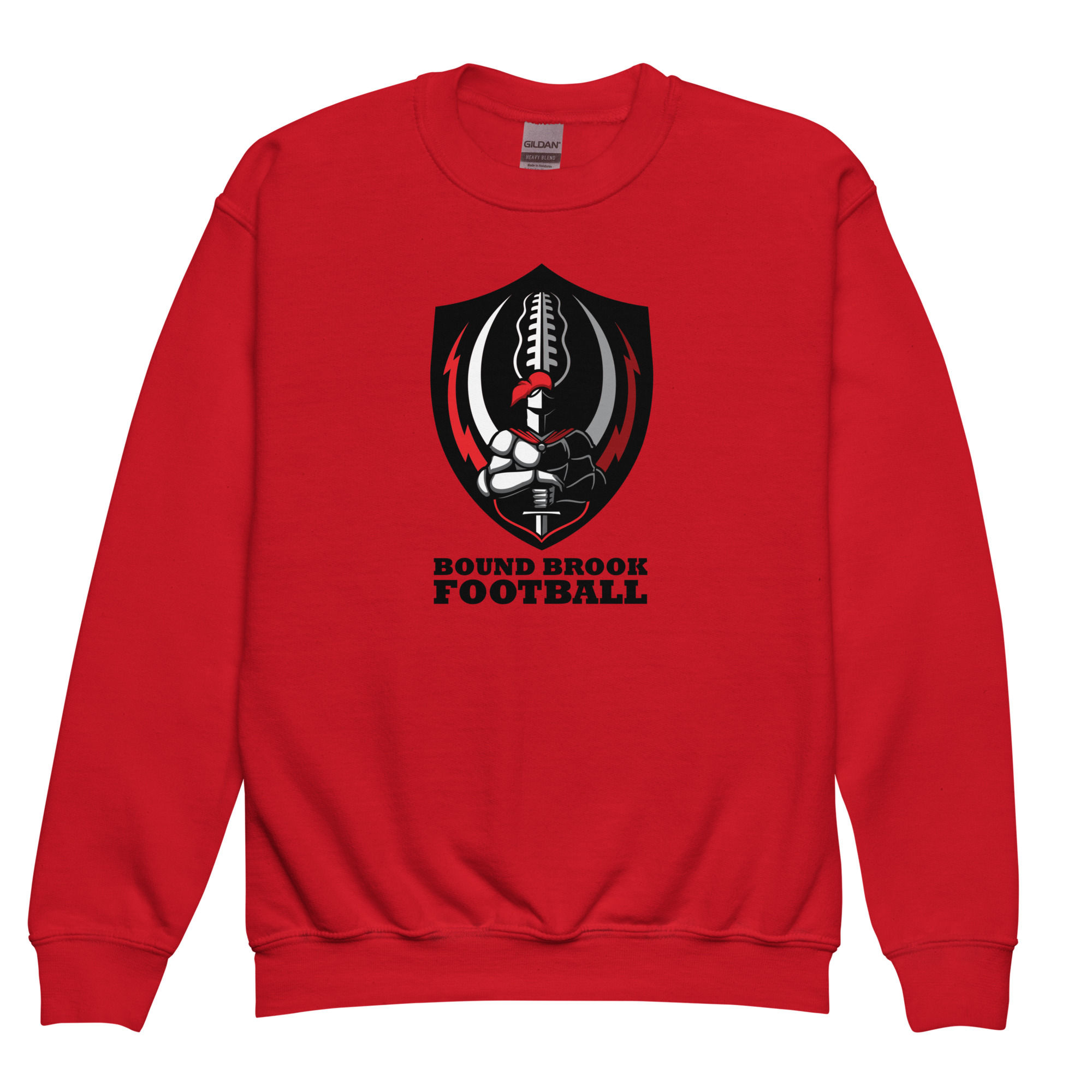 Crusader Football Youth Crewneck Sweatshirt