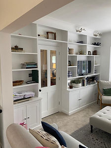 Photo of custom joinery installation