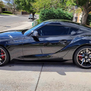 Image of a Toyota Supra tinted with ceramic tint