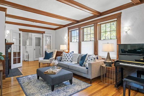 a craftsman living room 