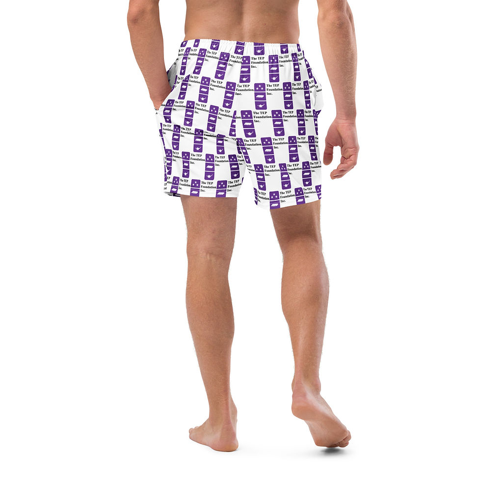 Thumbnail: All-Over Print Recycled Swim Trunks