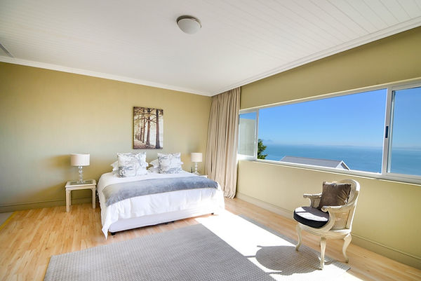One-bedroom flat view Bayview Gordon's Bay self-catering accommodation near Cape Town.