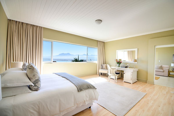 One bedroom flat at Bayview Gordon's Bay self-catering accommodation near Cape Town.