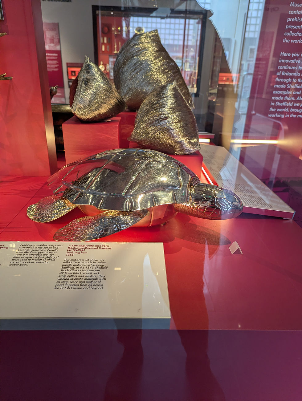 The turtle is a soup tureen