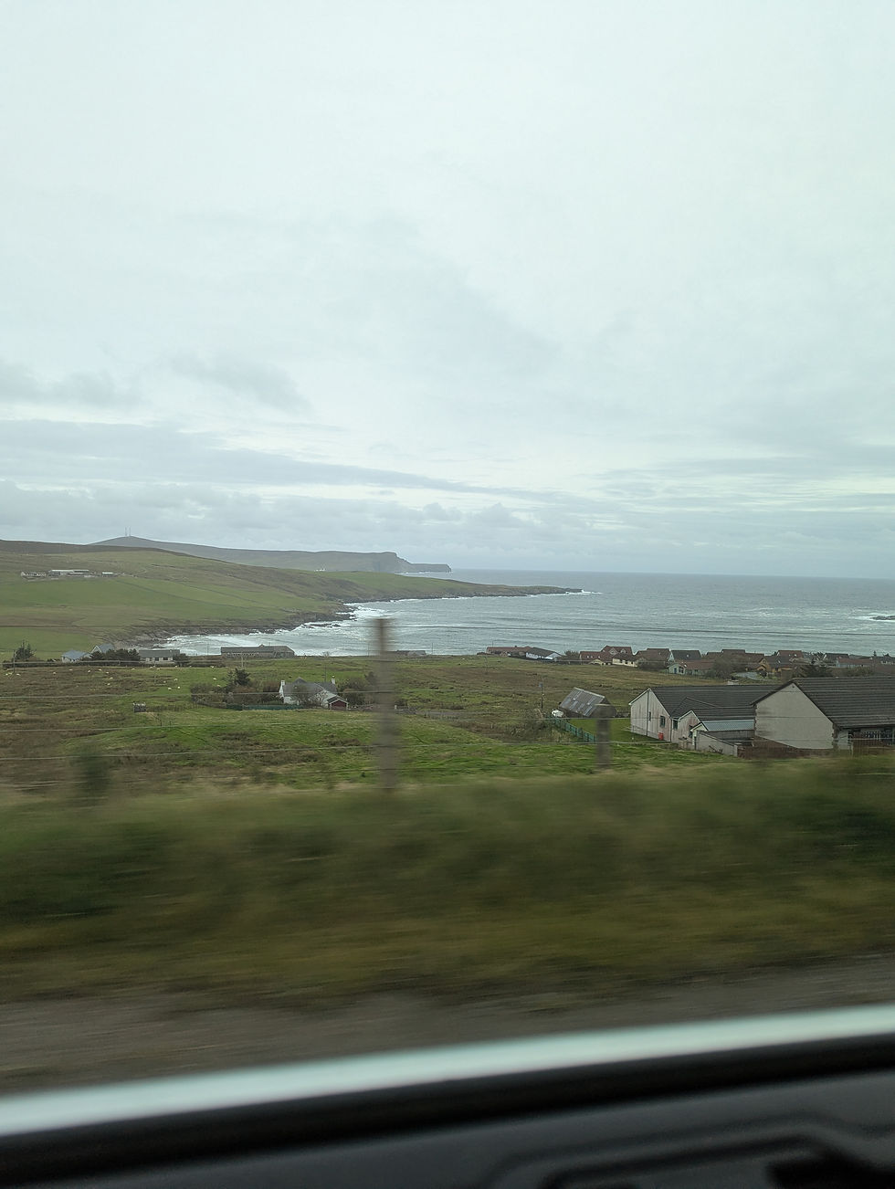 View from a £60 taxi