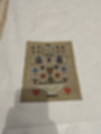 Embroidery sampler