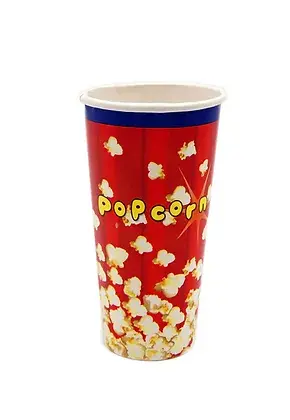 Popcornbeger 0,7 liter - 50 stk.