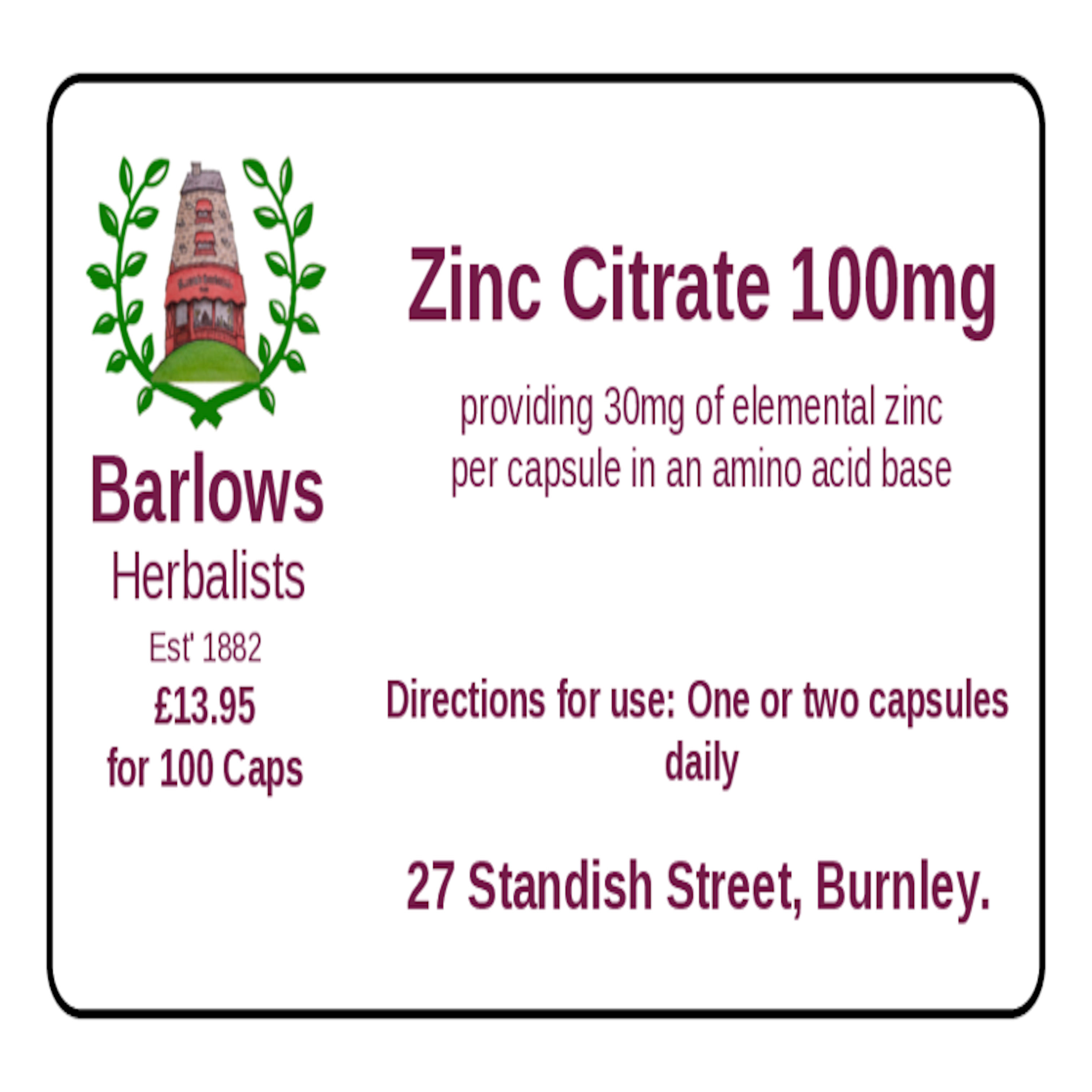 Zinc Citrate